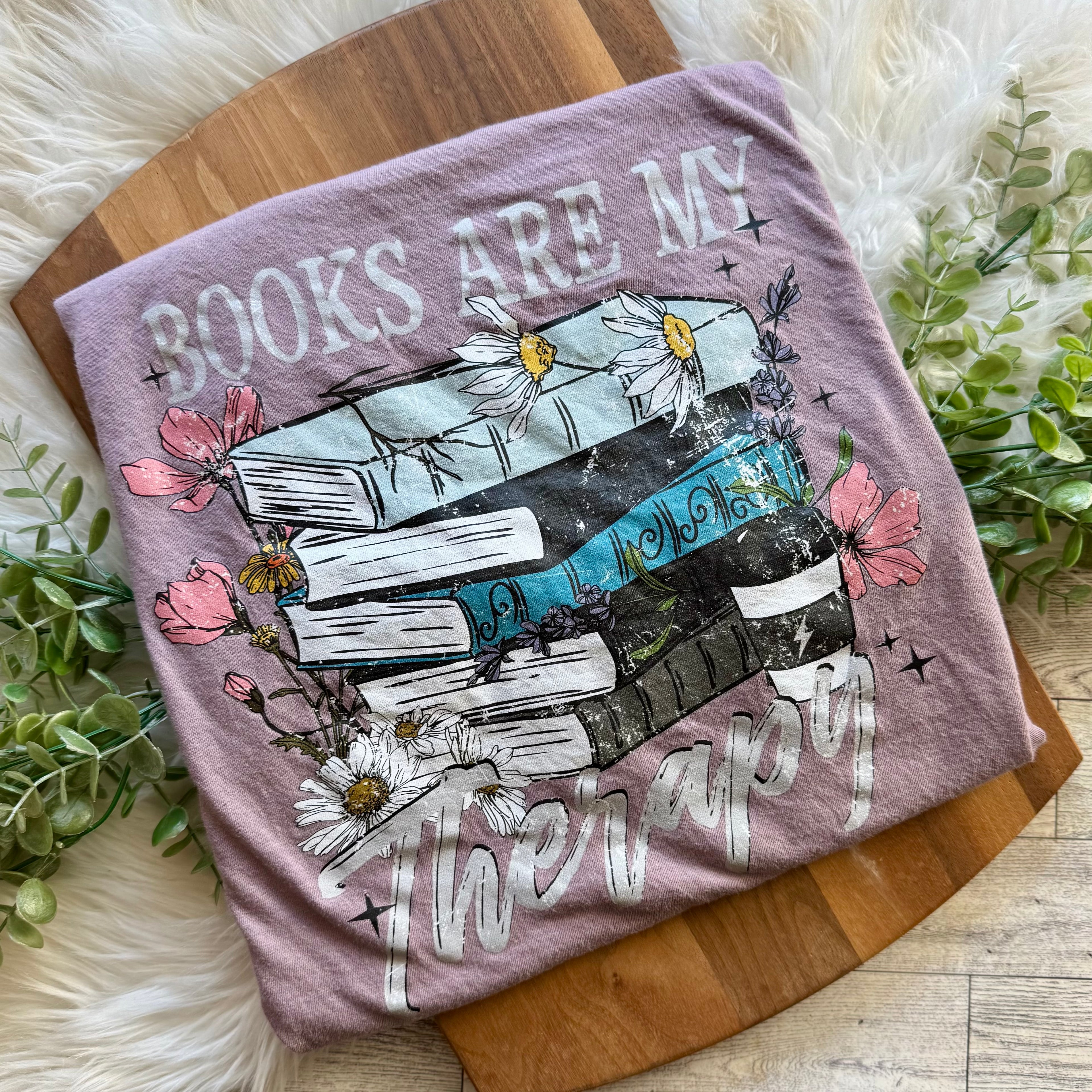 BOOKS ARE MY THERAPY